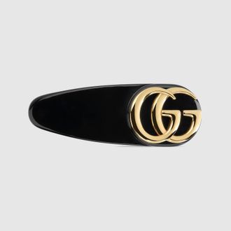 Gucci Hair Clip With Double G, Resin, Resin