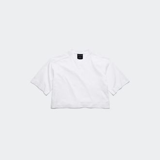 Canada Goose Addison Cropped T-Shirt (Women, White, XS)
