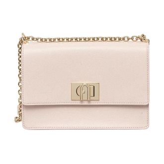 Furla Tassen, Dames, Roze, ONE Size, Leer, 1927 S Schoudertas