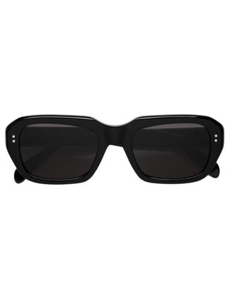 Retro Superfuture Miles Black Rectangular Eyewear