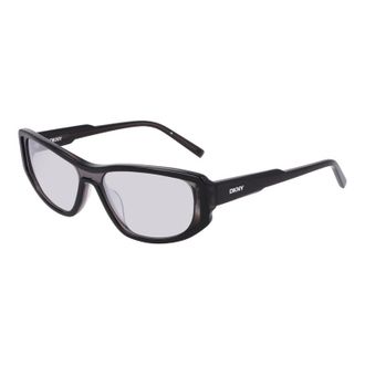 DKNY DK553S 015 Layered Black/Silver Flash