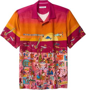 Tommy Bahama Scenic To Believe It Silk Camp Shirt