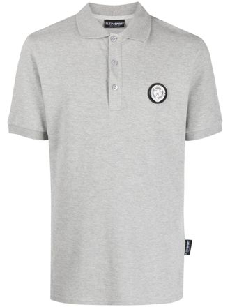 Plein Sport Katoenen poloshirt - Grijs