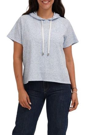 Cyrus Short Sleeve Pullover Hoodie in Blue at Nordstrom Rack, Size X-Large