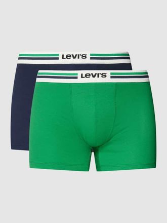 Levi's Trunks mit elastischem Logo-Bund in Gruen, Gr&ouml;&szlig;e S