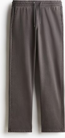 H&M Ausgewaschene Sweatpants in Relaxed Fit - Grau