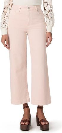 Paige Anessa High Waist Ankle Wide Leg Jeans in Vintage Rosa at Nordstrom, Size 27