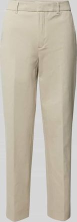 Drykorn Drykorn Regular Fit Anzughose mit B&uuml;gelfalten in Beige, Gr&ouml;&szlig;e 30/34