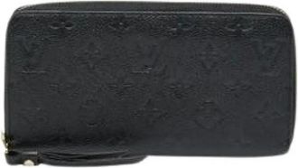 Louis Vuitton Pre-owned Wallets, female, Black, Size: ONE SIZE Pre-owned Leather Wallet