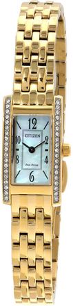 Citizen Petite Palidoro Crystal White Mother of Pearl Dial Ladies Watch EG7112-59D