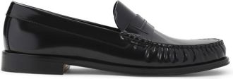 Tom Ford Black Leather Loafers