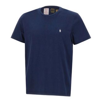 Polo Ralph Lauren T-Shirts, male, Blue, Size: 2XL Core Replen T-shirt