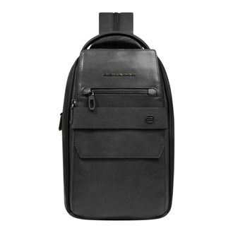 Piquadro Hombre, Bolsos, Negro, Talla: ONE Size