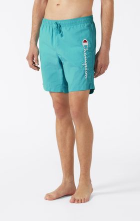 Champion Badeshorts CHAMPION Icons Beachshort Long, Herren, Gr. XXXL (56), N-Gr, aqbl, Obermaterial: 100% Polyamid, Badehosen Badeshorts, f&uuml;r sportliche Aktivi