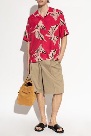 Paul Smith Printed Shirt, Mens, Pink