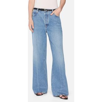 Frame Denim The Loose High Waist Wide Leg Jeans in Rundown at Nordstrom Rack, Size 33