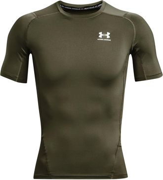 Under Armour Heren HeatGear Training T-shirt (Marine OD groen)
