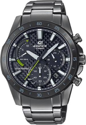 Casio Mens CASIO EDIFICE Series Minimalistic Casual Watch Business Mens Black Analog EQS-930DC-1A