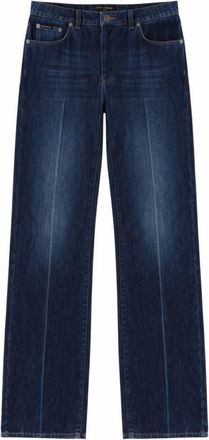 Dolce & Gabbana Straight Leg Jeans - Dames - Regular Fit Jeans - Blauw - M - Katoen - Jeans