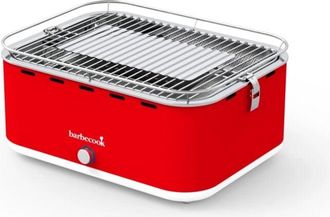 Barbecook barbecue a carbonella portatile da tavolo carlo rosso 38,5x28,5 cm