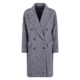 Brunello Cucinelli Mujer, Abrigos, Negro, Talla: S