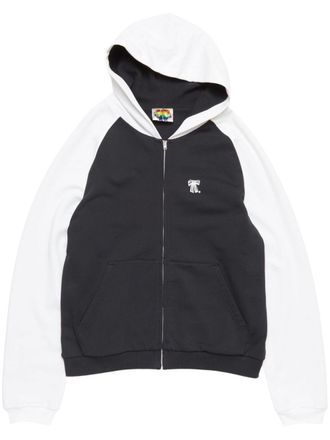 Acne Studios zip-up hoodie - unisex - Cotton - M - Black