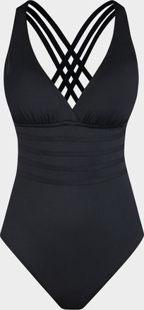 La Blanca Island Goddess Strappy-Back One-Piece Swimsuit