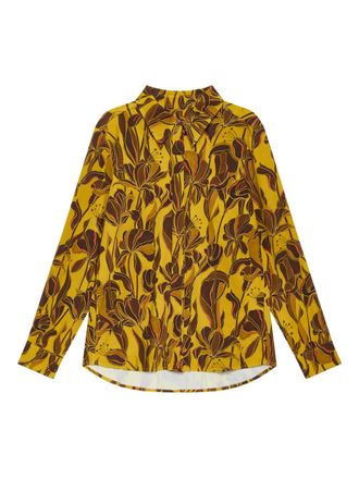 Maliparmi BAL&Eacute; DA LILY floral print shirt - Yellow
