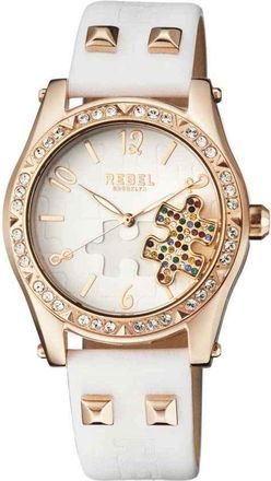 Rebel Rockers Gravesend White Dial Ladies Watch RB111-8021