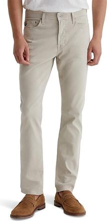 AG - Adriano Goldschmied Everett Slim Straight Leg Denim in Coastal Pebble Mens Casual Pants Coastal Pebble : 32 34, Cotton/Denim/Elastane
