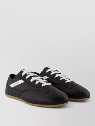 Alexander McQueen ec1 leather sneakers contrast stitching