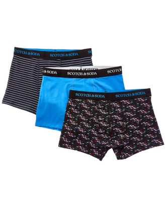 Scotch & Soda Set Of 3 Stretch Trunk