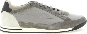 Brunello Cucinelli Grey Lace-up Sneakers