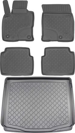 OEM Juego De Alfombrillas Para Coche Y Alfombrilla Para Maletero Para Ford Kuga Iii Suv A Partir De Abril De 2020