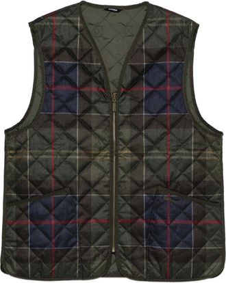 Barbour Icons Tartan Quilted Liner