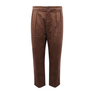 Department Five Straight Trousers, male, Brown, W31, Italian Style New Trousers