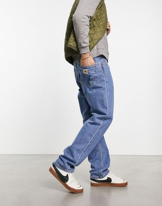 Carhartt Work in Progress Nolan - Jeans dritti comodi lavaggio blu