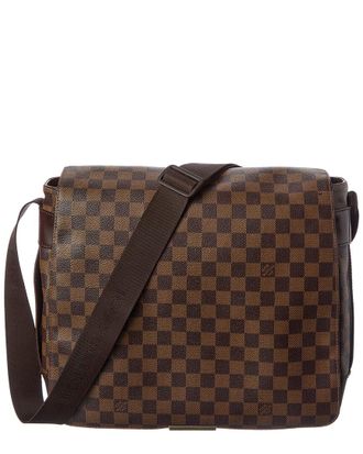 Louis Vuitton Brown Damier Ebene Coated Canvas Bastille Messenger (Authentic Pre-Loved)