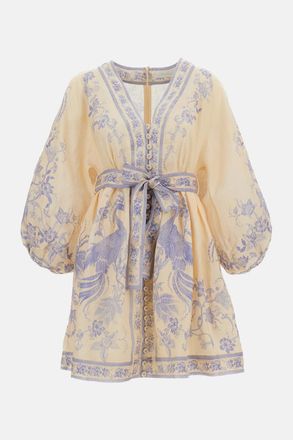 Zimmermann Mini Abito Scollato Indra
