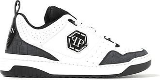 Philipp Plein Lo-Top Sneakers - Heren - Sneakers - Wit - 43 EU - Schoenen