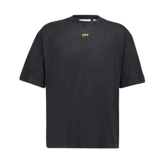 Off-white Heren, Tops, Zwart, Maat: XS Katoen