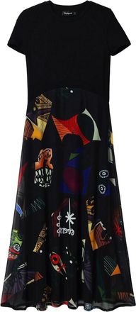 Desigual Printed Short Sleeve Dress
