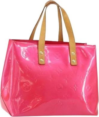 Louis Vuitton Pre-owned Handbags, female, Pink, Size: ONE SIZE Pre-owned Leather Handbag