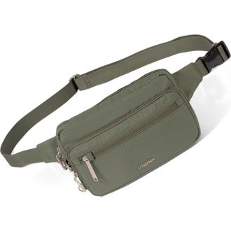 Baggallini Securtex Anti-Theft Belt Bag Sling in Thyme at Nordstrom