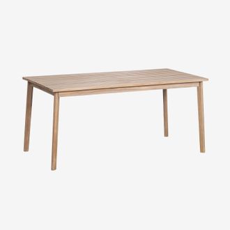 Sklum Sklum - Mesa De Comedor Rectangular En Madera De Acacia Kaela