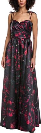 Rene Ruiz Spaghetti Strap Gown