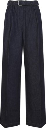 Dries Van Noten Peaches Jeans - Dames - Loose Fit Jeans - Blauw - S - Katoen - Jeans