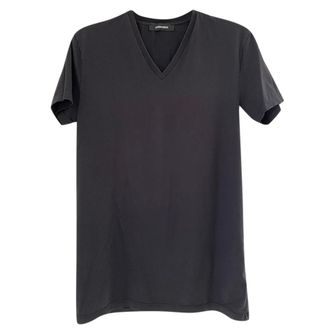 Dsquared2 2 Black V-Neck T-Shirt Size S