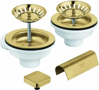 GROHE Juego De Desag&uuml;e Grohe, Con Exc&eacute;ntrica, Para Fregaderos De Cocina