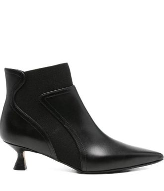 Anna F. Leder-Stiefeletten